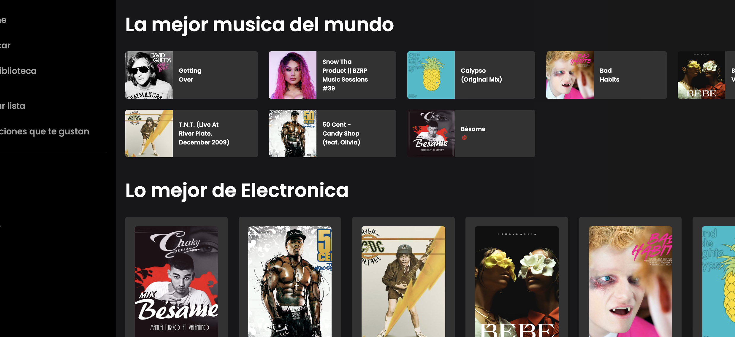 spotify clone